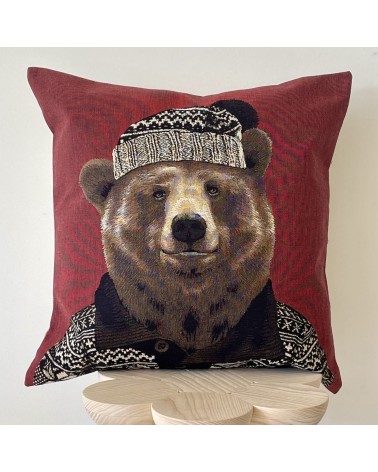 Mountain Bear - Cushion cover Yapatkwa decorative accent throw pillows cases sofa original