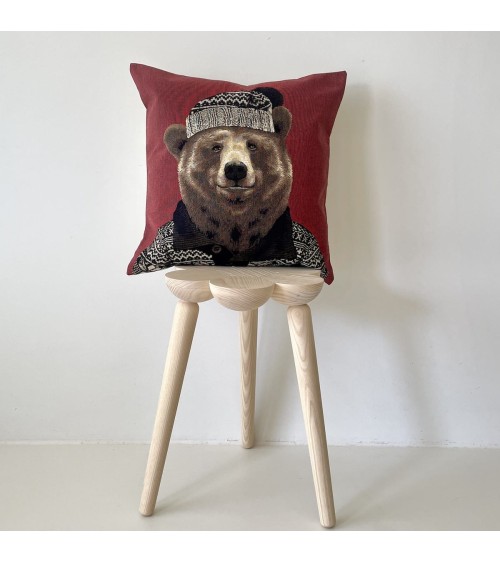 Mountain Bear - Cushion cover Yapatkwa decorative accent throw pillows cases sofa original