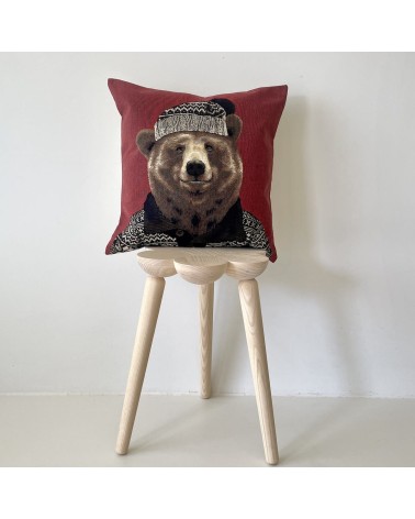 Mountain Bear - Cushion cover Yapatkwa decorative accent throw pillows cases sofa original