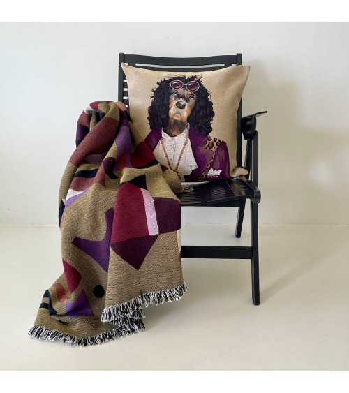 Rhodesian Ridgeback - Housse de coussin Yapatkwa pour canapé decoratif salon chaise deco