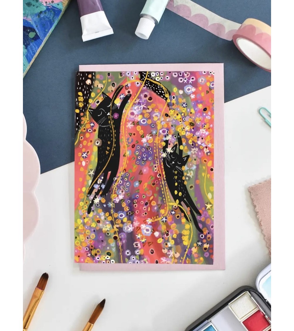 Greeting Card - Water Cats Niaski happy birthday wishes for a good friend congratulations cards