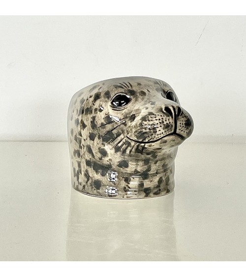 Harbour Seal - Eggcup Quail Ceramics cute egg cup holder