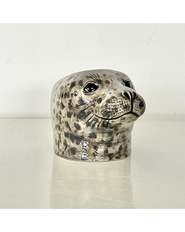 Harbour Seal - Eggcup Quail Ceramics cute egg cup holder