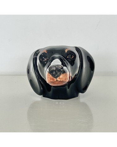 Dachshund - Eggcup Quail Ceramics cute egg cup holder