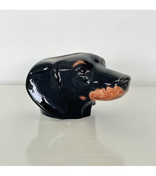 Dachshund - Eggcup Quail Ceramics cute egg cup holder