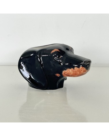 Dachshund - Eggcup Quail Ceramics cute egg cup holder