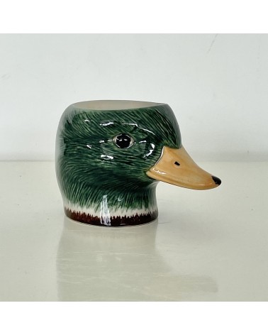 Canard colvert - Coquetier en céramique Quail Ceramics oeuf original design