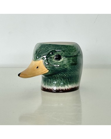 Canard colvert - Coquetier en céramique Quail Ceramics oeuf original design