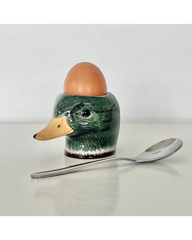 Canard colvert - Coquetier en céramique Quail Ceramics oeuf original design