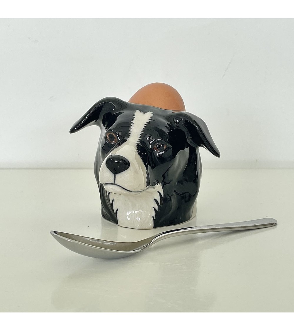 Border Collie - Coquetier en céramique Quail Ceramics oeuf original design