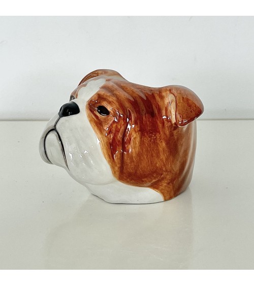 Englische Bulldogge - Eierbecher aus Keramik