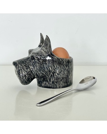 Scottie - Eggcup Quail Ceramics cute egg cup holder
