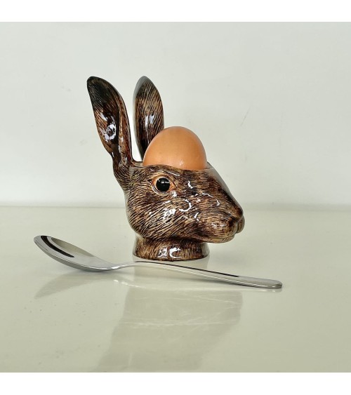 Hare - Eggcup Quail Ceramics cute egg cup holder