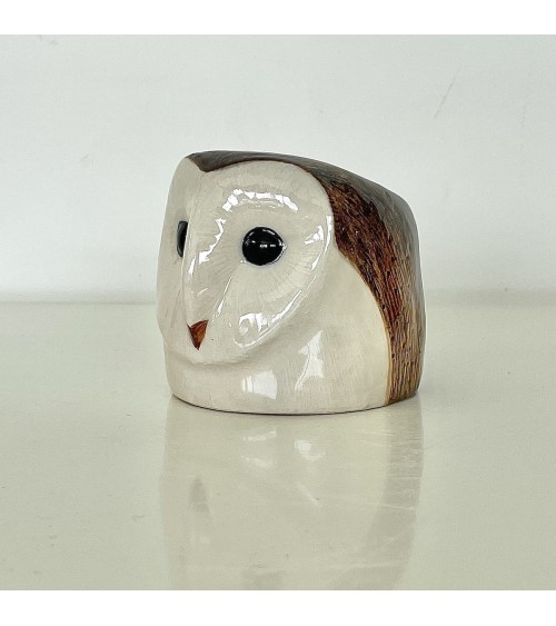 Barn Owl - Eggcup Quail Ceramics cute egg cup holder