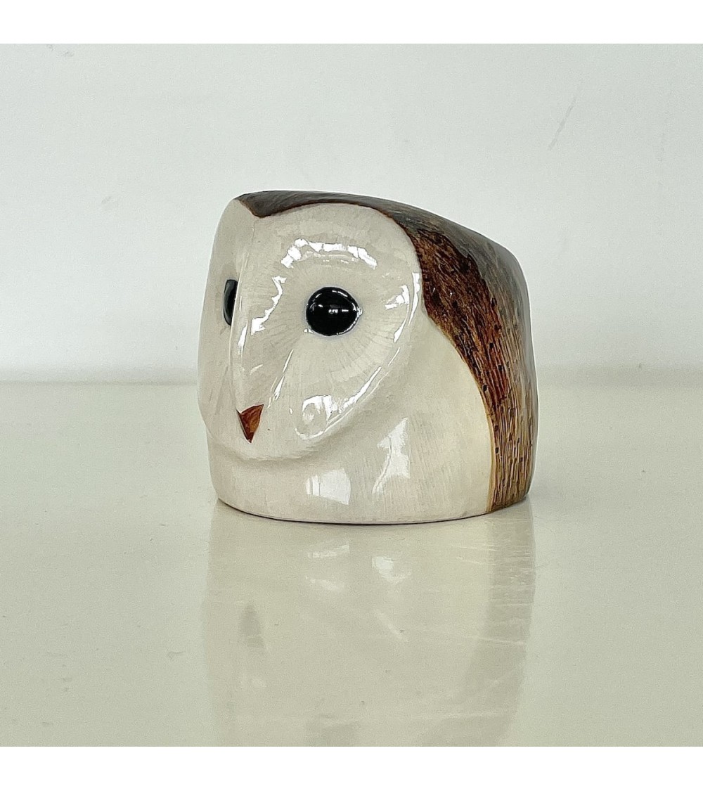 Salière et poivrier Chouette Effraie - Quail Ceramics - KITATORI