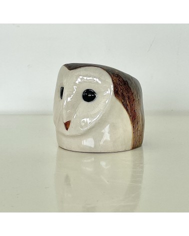 Barn Owl - Eggcup Quail Ceramics cute egg cup holder