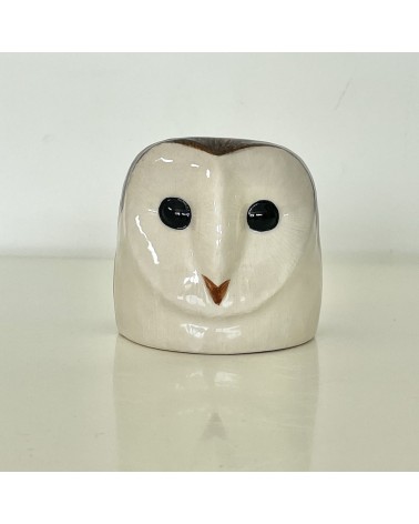 Barn Owl - Eggcup Quail Ceramics cute egg cup holder