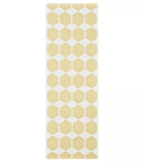 Vinyl Rug - ANNA Yellow Brita Sweden cool vinyl rugs runner for kitchen washable outdoor rugs