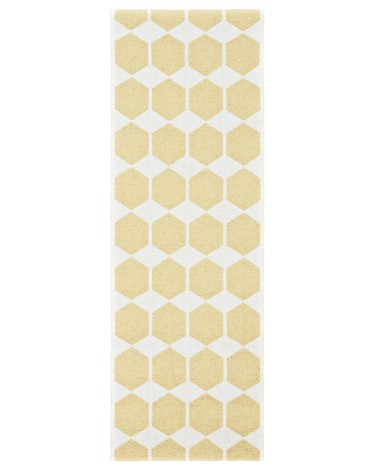 Vinyl Rug - ANNA Yellow Brita Sweden cool vinyl rugs runner for kitchen washable outdoor rugs