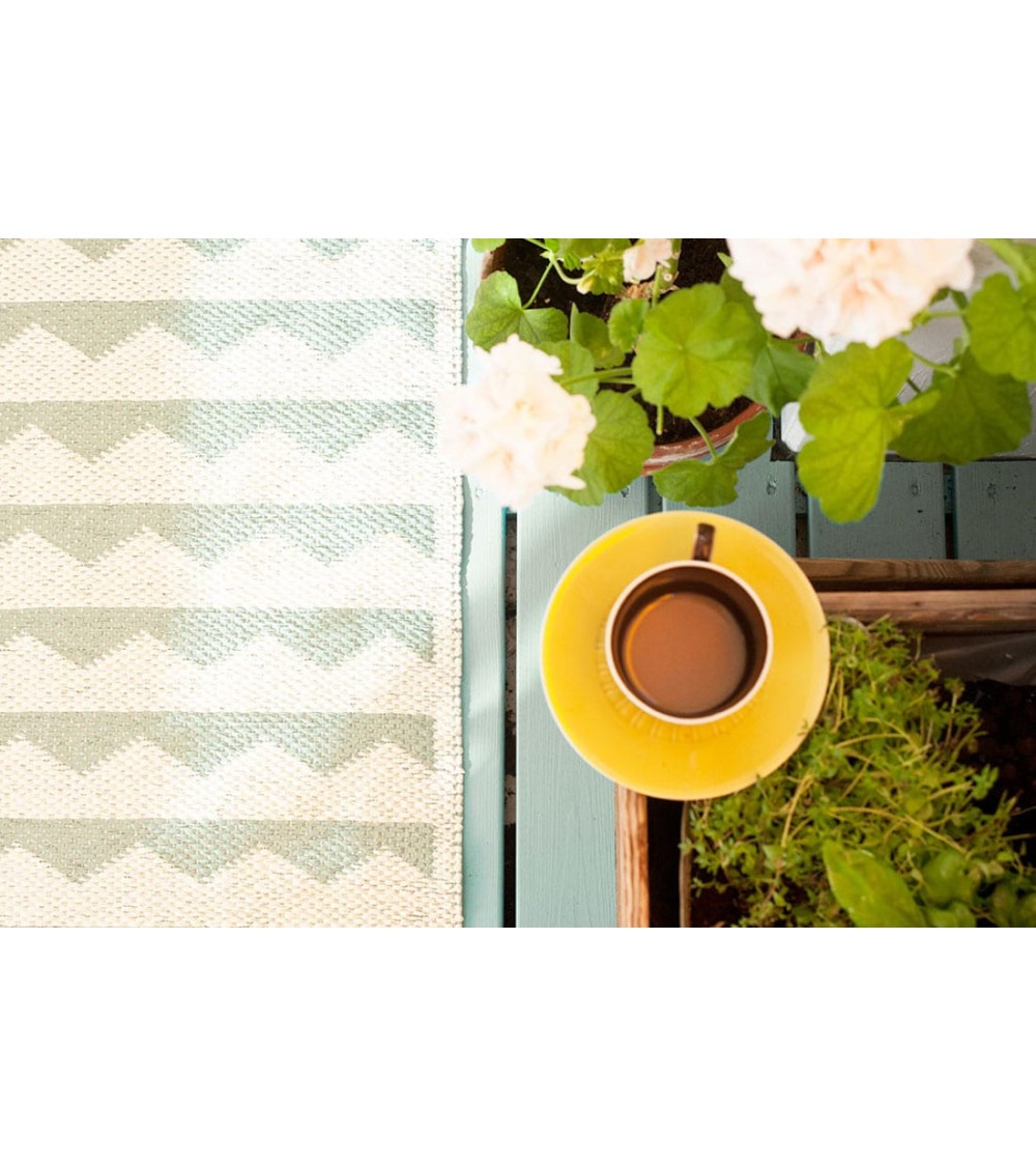 Tapis Vinyle - GITTAN Water Brita Sweden tapis scandinave en vinyle lavable en machine de cuisine exterieur salon couloir