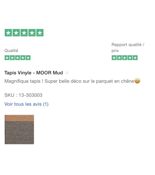Tappeto in vinile - MOOR Mud Brita Sweden passatoia tappeti da cucina lavabile in lavatrice per esterno