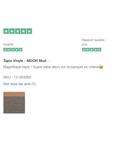 Tappeto in vinile - MOOR Mud Brita Sweden passatoia tappeti da cucina lavabile in lavatrice per esterno