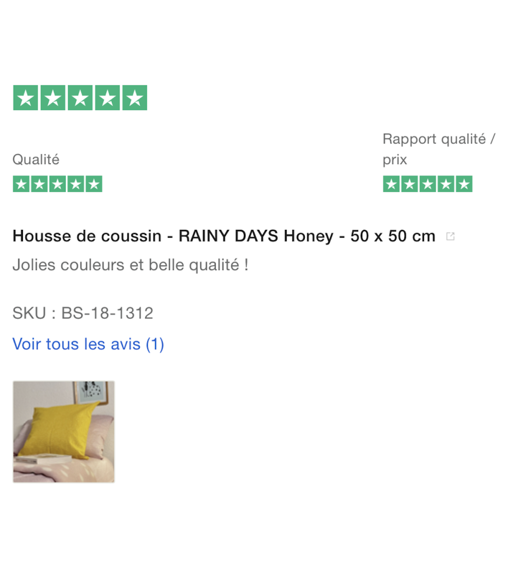 Cushion Cover - RAINY DAYS Honey Brita Sweden decorative accent throw pillows cases sofa original