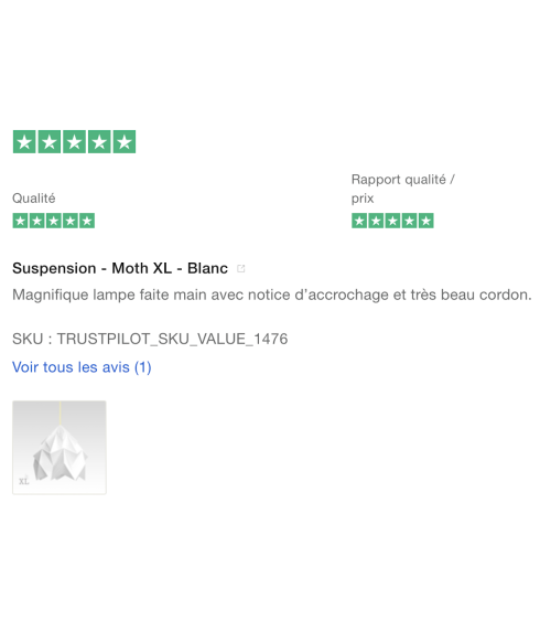 Moth XL White - Hanging lamp Studio Snowpuppe pendant lighting suspended light for kitchen bedroom dining living room