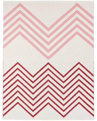 Tapis Vinyle - SAPMI Rouge / Rose Brita Sweden tapis scandinave en vinyle lavable en machine de cuisine exterieur salon couloir