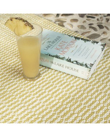 Tappeto in vinile - PEMBA Lemon Brita Sweden passatoia tappeti da cucina lavabile in lavatrice per esterno