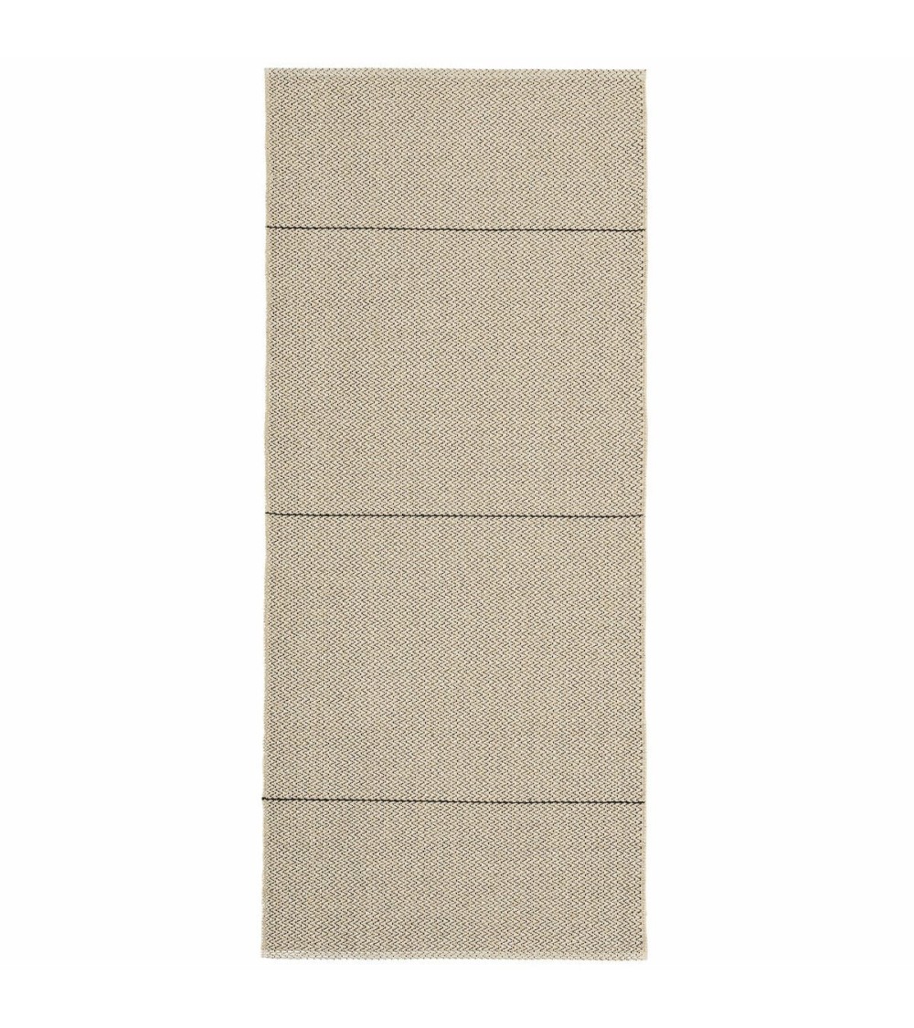 Vinyl Teppich - LILY Sand Brita Sweden küchenteppich küchenläufer waschbar waschbarer outdoor teppich Teppichläufer balkon