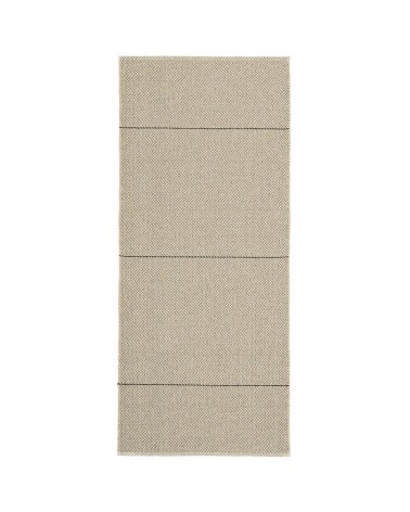 Tapis Vinyle - LILY Sand Brita Sweden tapis scandinave en vinyle lavable en machine de cuisine exterieur salon couloir