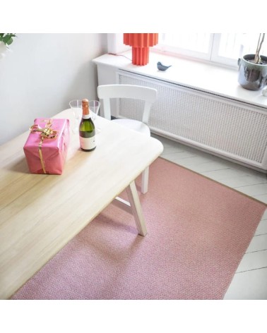 Tapis Vinyle - STRAND Pourpre Brita Sweden tapis scandinave en vinyle lavable en machine de cuisine exterieur salon couloir