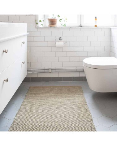 Tappeto in vinile - STRAND Olive Brita Sweden tappeti cucina lavabile lavabili in lavatrice per esterni salotto da esterno mo...