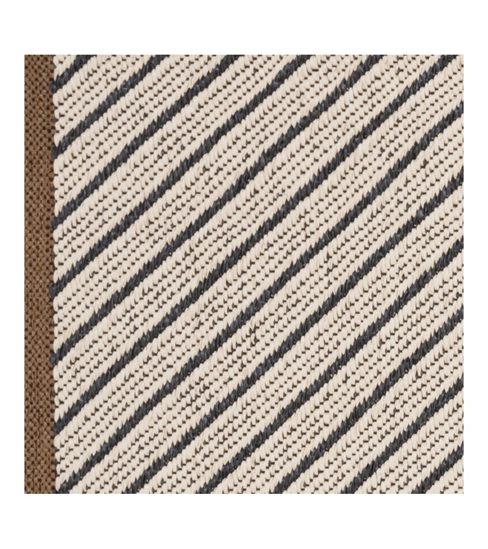 Tapis Vinyle - ESTER Beluga Brita Sweden tapis scandinave en vinyle lavable en machine de cuisine exterieur salon couloir