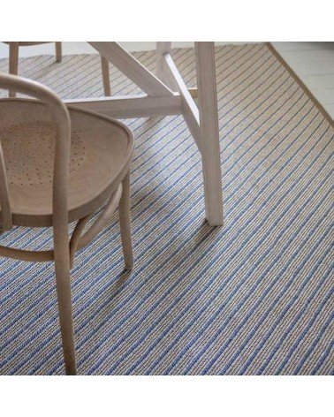 Vinyl Rug - ESTER Blueberry Brita Sweden cool vinyl rugs runner for kitchen washable outdoor rugs
