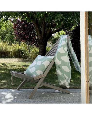 Cotton Blanket - GINKO Emerald Brita Sweden best cozy soft throws and blankets for sofa