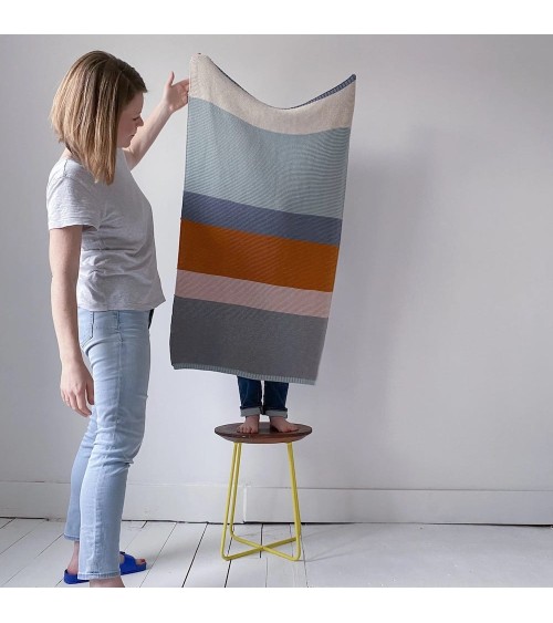 Sanft streifen - Babydecke & Kinderdecke Sophie Home strick kuscheldecke für babys kinderwagen decke kaufen schweiz
