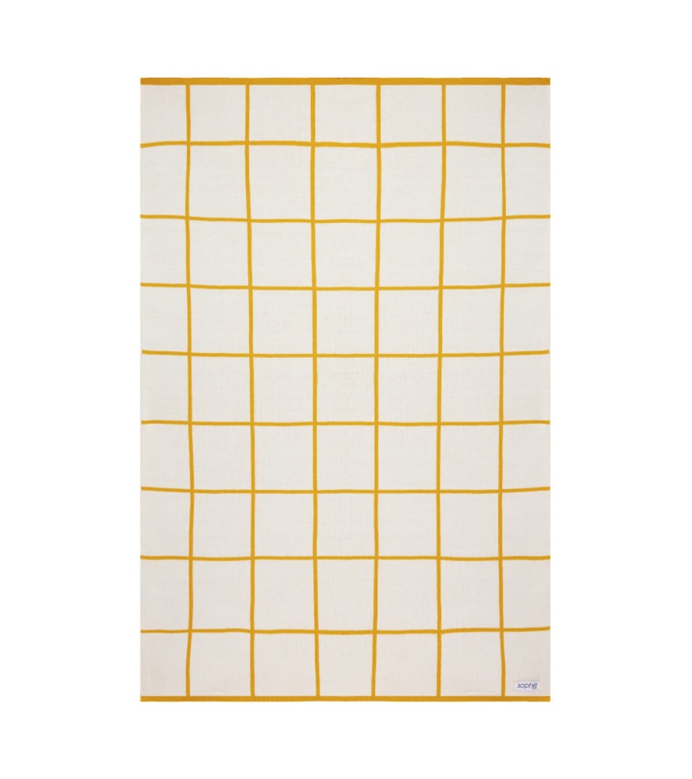 Grid Yellow - Baby Blanket Sophie Home infant blanket bedding set