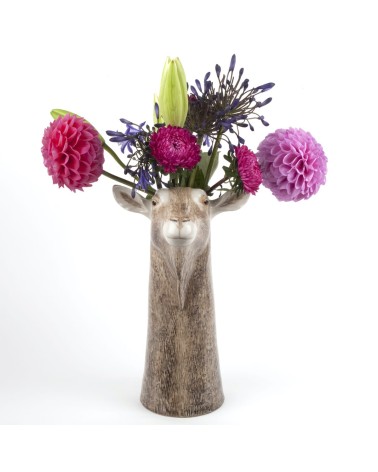 Toggenburg Goat - Flower Vase Quail Ceramics Quail Ceramics table flower living room vase kitatori switzerland