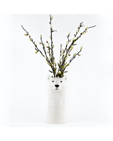 Flower Vase - Polar Bear Quail Ceramics table flower living room vase kitatori switzerland