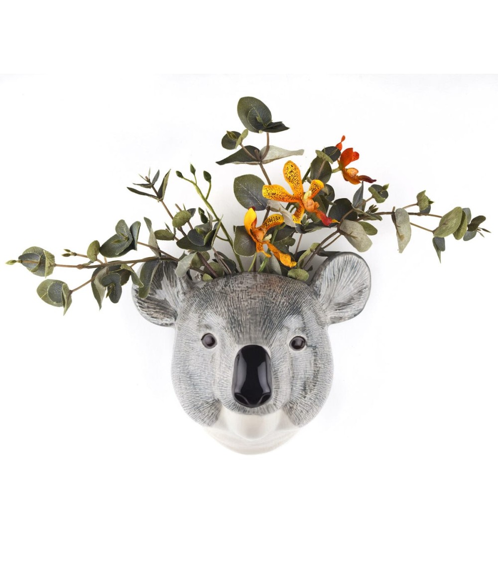 Koala - Grande vaso da Parete Quail Ceramics vasi eleganti per interni per fiori decorativi design kitatori svizzera