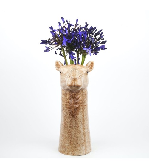 Vase à fleurs - Chameau Quail Ceramics design fleur décoratif original kitatori suisse