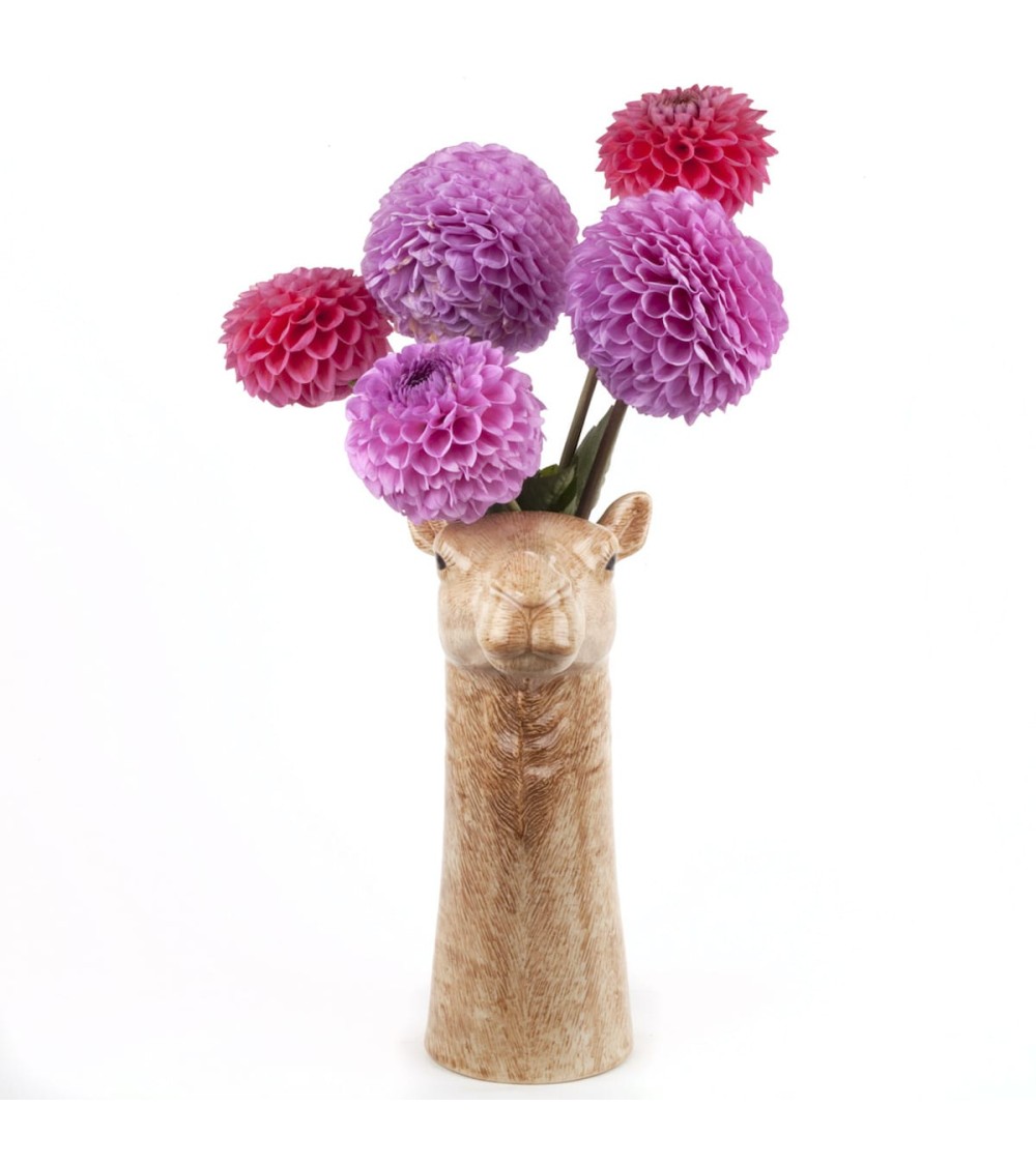 Vase à fleurs - Chameau Quail Ceramics design fleur décoratif original kitatori suisse