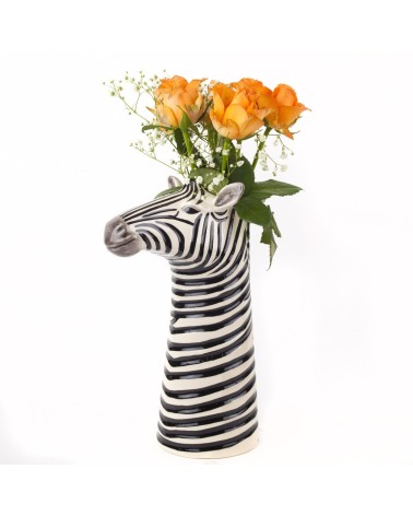 Flower Vase - Zebra Quail Ceramics table flower living room vase kitatori switzerland
