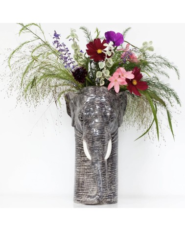 Flower Vase - Elephant Quail Ceramics table flower living room vase kitatori switzerland