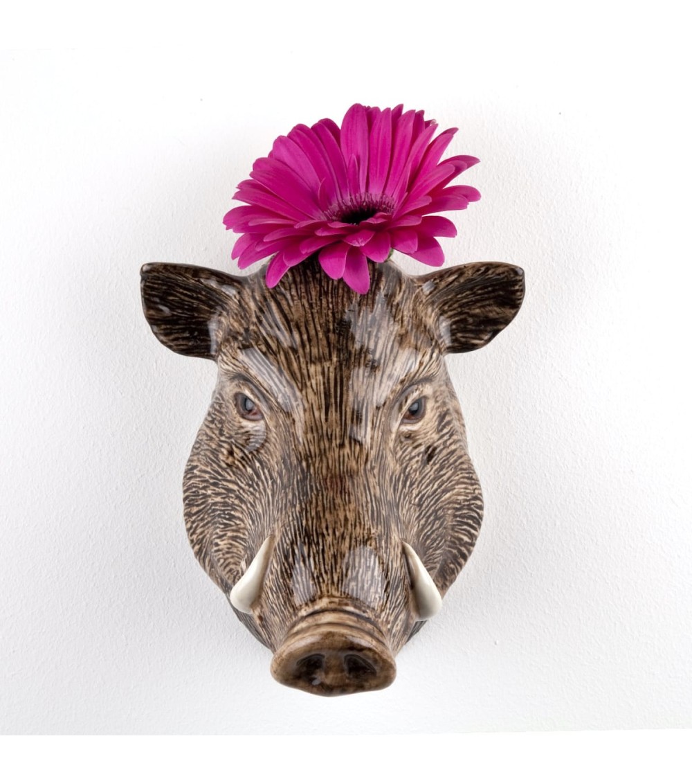Wall Vase - Wild Boar Quail Ceramics table flower living room vase kitatori switzerland
