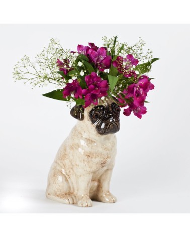 Large Flower Vase - Fawn Pug Quail Ceramics table flower living room vase kitatori switzerland