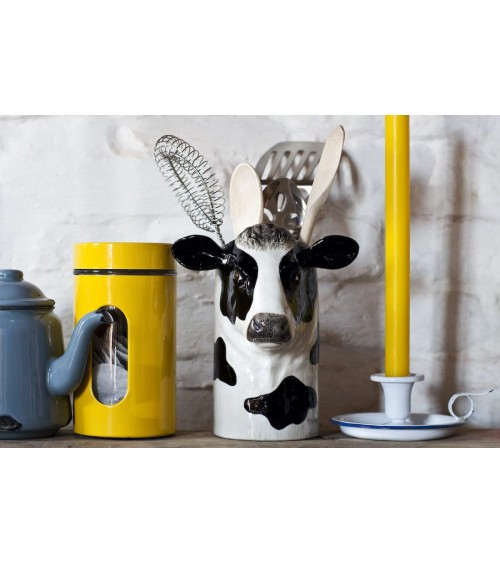 Holstein Kuh - Küchen Utensilienhalter Quail Ceramics Schweiz kaufen