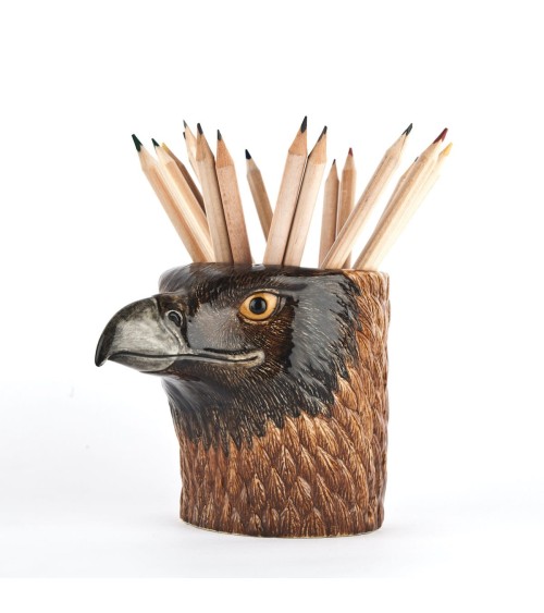 Adler - Stiftehalter & Blumentopf Quail Ceramics schreibtisch büro kinder besteckbehälter make up pinselhalter